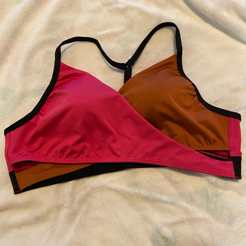 PINK gym to swim top xl